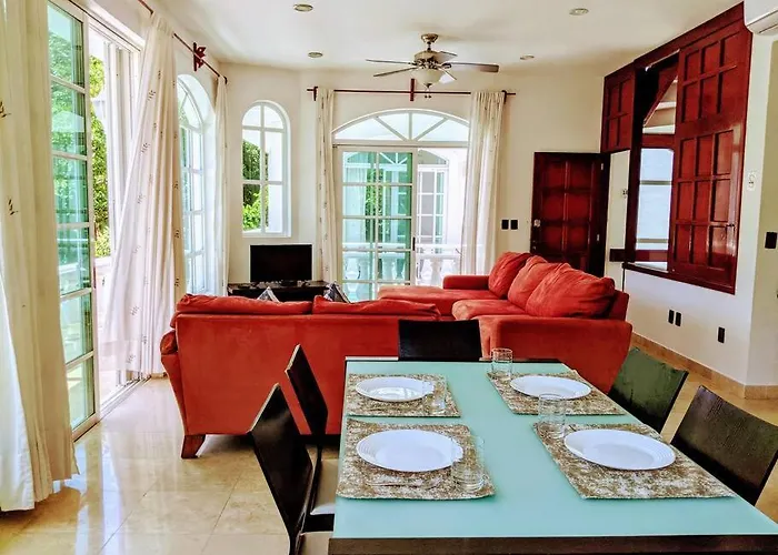 18br Up To 50guest Castillos Playacar Walk To And 5th Ave 1000mbps Holiday home