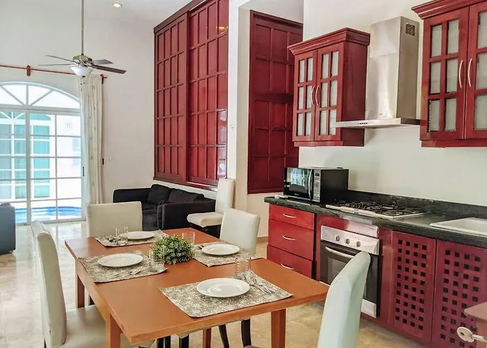 18br Up To 50guest Castillos Playacar Walk To And 5th Ave 1000mbps *