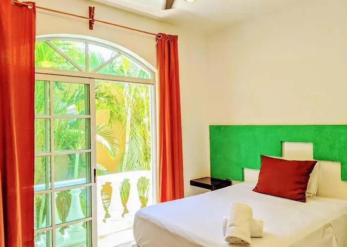 18br Up To 50guest Castillos Playacar Walk To And 5th Ave 1000mbps *